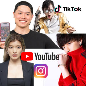 Japanese Mega Influencers on Social Media