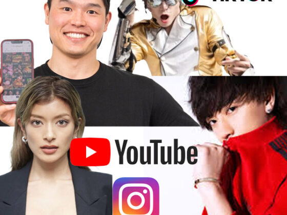Japanese Mega Influencers on Social Media